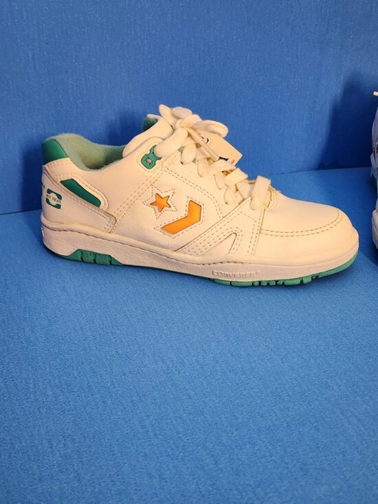 VTG 1993 Converse CONS Hy-Test Safety Shoes Made in USA NOS Teal Orange Men 6 main image 4